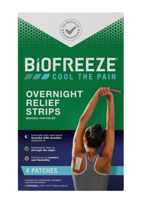 Biofreeze Overnight Relief Patches