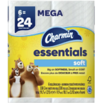 Charmin Essentials Soft Toilet Paper Mega Rolls 6 Mega Rolls, Charmin toilet tissue printable coupon