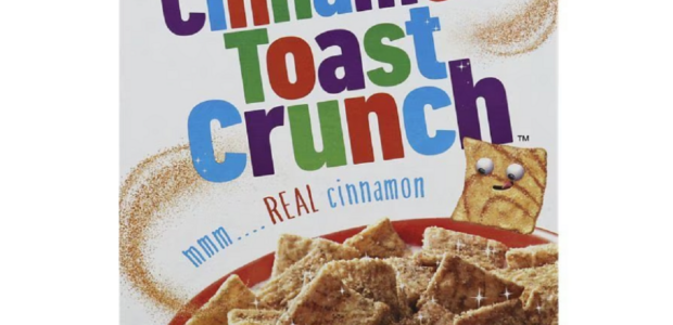 Cinnamon Toast Crunch Cereal, General Mills Cereals Printable Coupon