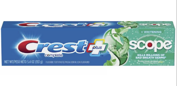 Crest Complete Whitening Toothpaste Minty Fresh, Crest toothpaste coupon