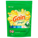 Gain flings! Laundry Detergent Pacs with Odor Defense, 24 Ct, Fresh Splash HE 3in1 Detergent Pacs with Febreze and Oxi, Gain Flings Laundry Detergent Printable Coupon