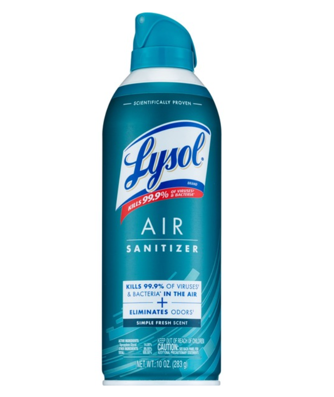 Lysol AIR Sanitizer, Simple Fresh