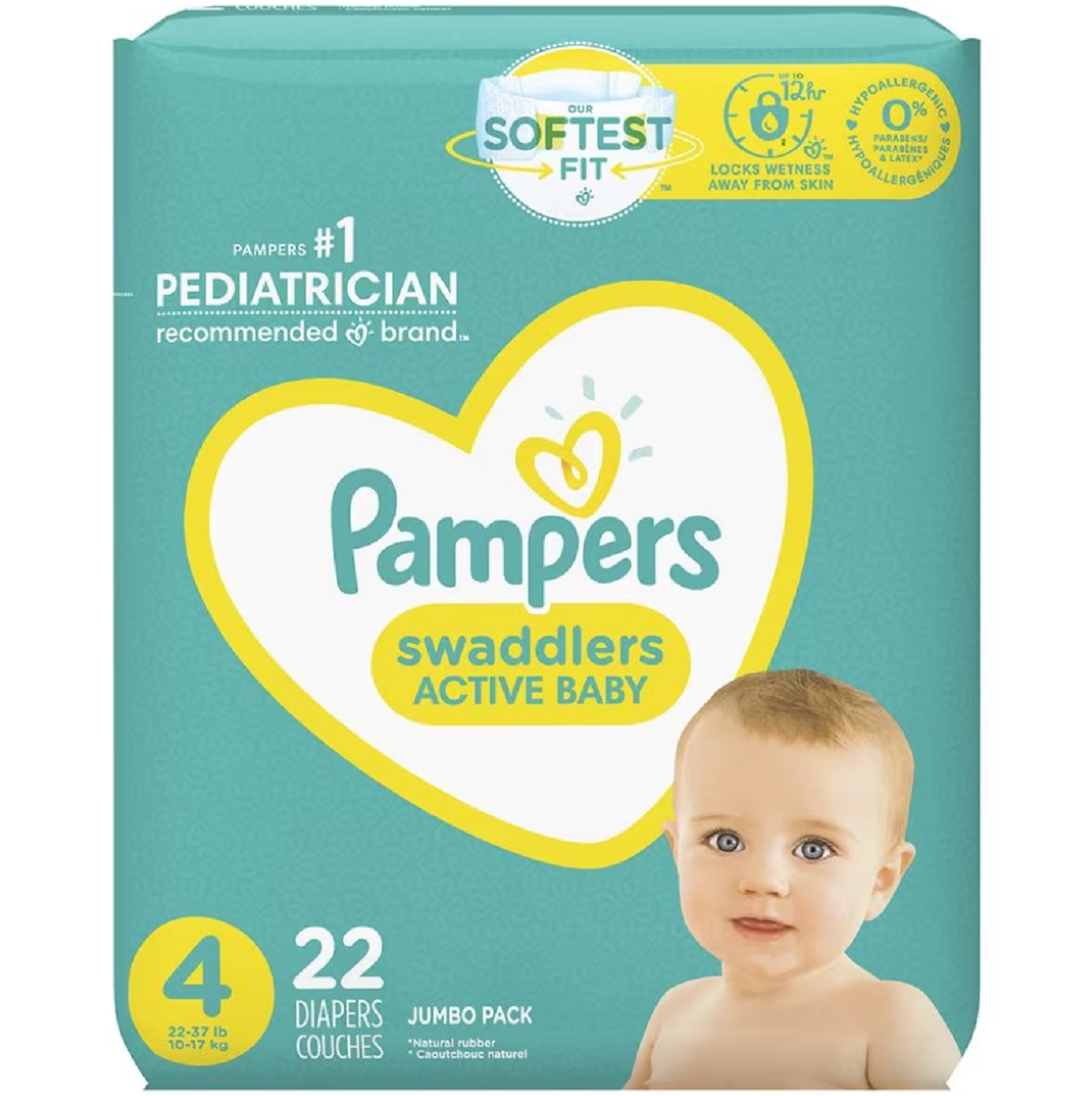 $3 Off (2) Pampers Diapers Printable Coupon