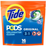 Tide PODS Liquid Laundry Detergent Pacs Original, Tide Pods printable coupon