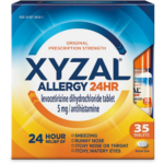 Xyzal Allergy Tablets 24-Hour Allergy Relief, Original Prescription Strength, Xyzal Allergy 24HR Printable Coupon