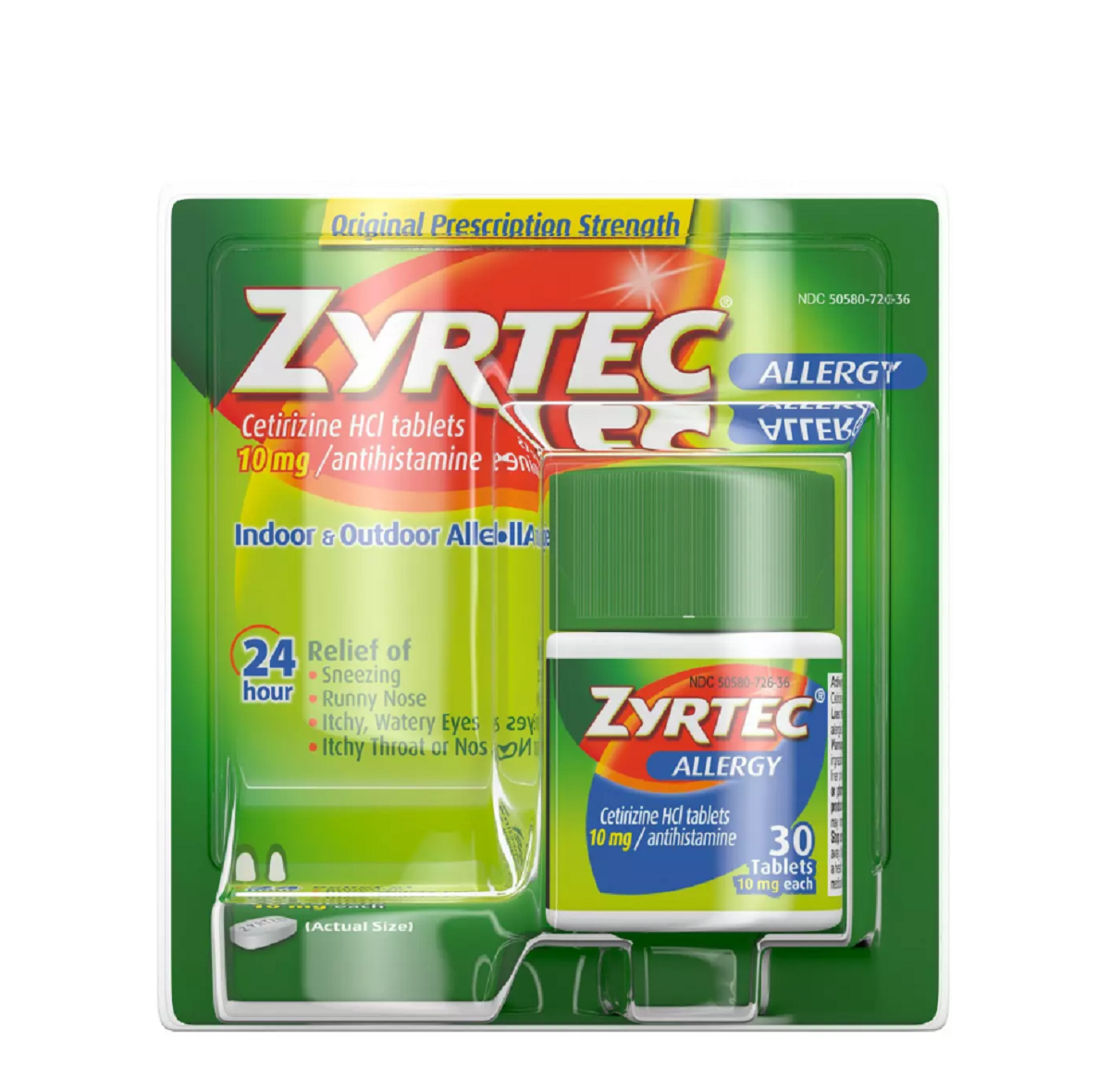 Zyrtec Allergy Tablets, Adult ZYRTEC or Children's ZYRTEC Coupon