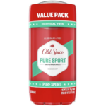 Aluminum Free Deodorant Pure Sport3.0oz x 2 pack, Old Spice Deodorant