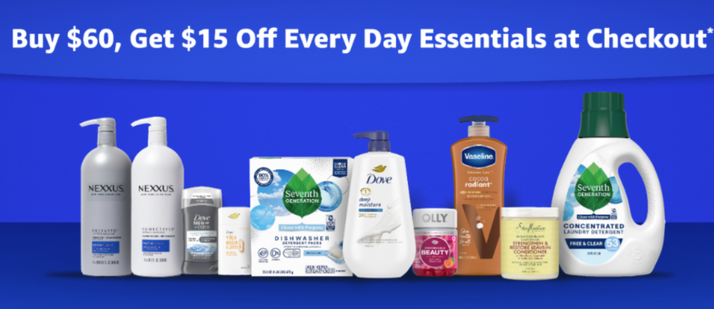 Amazon Every Day Essentials Campaign