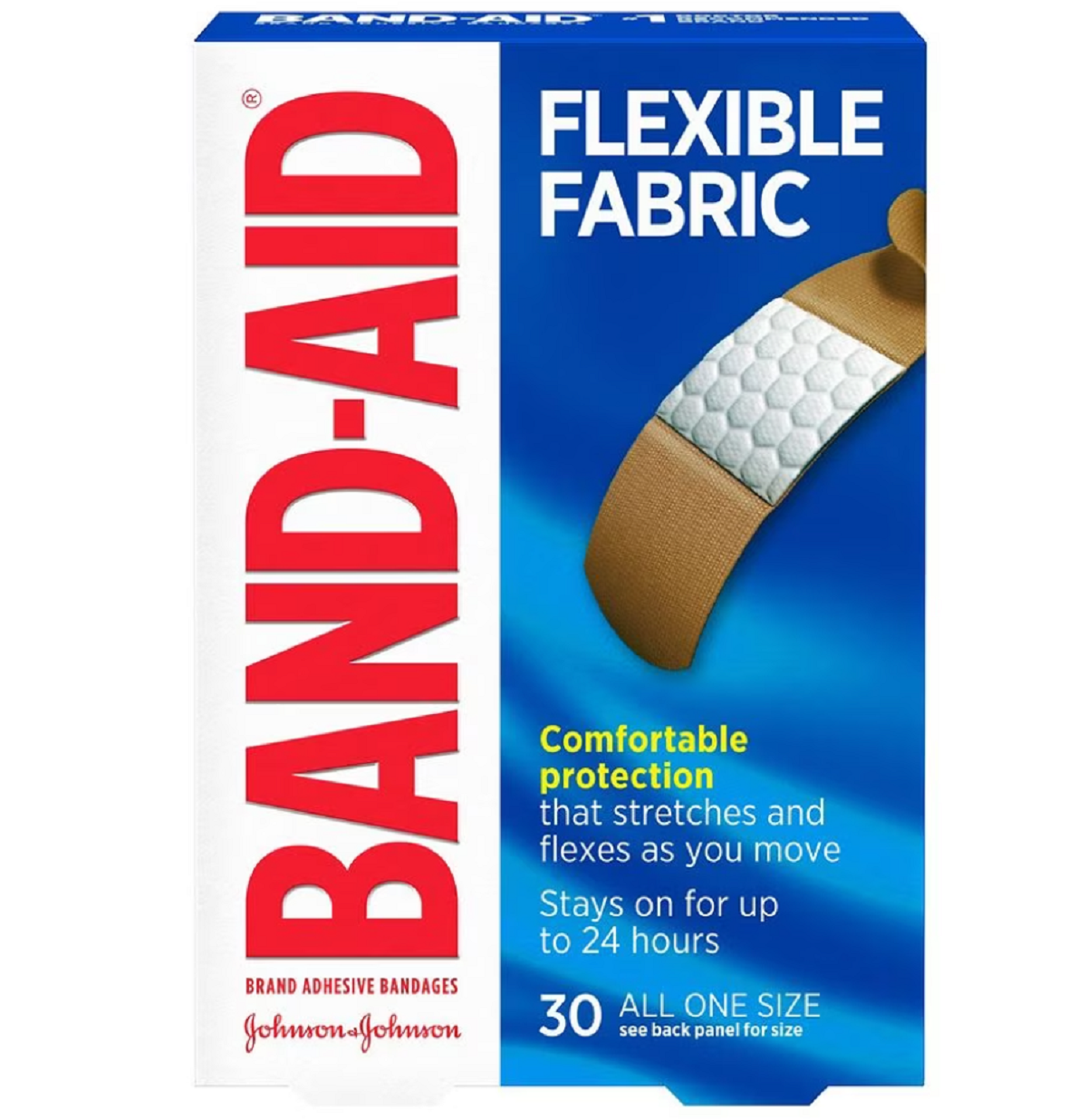 Band-Aid Flexible Fabric Adhesive Bandages, Band Aid Neosporin