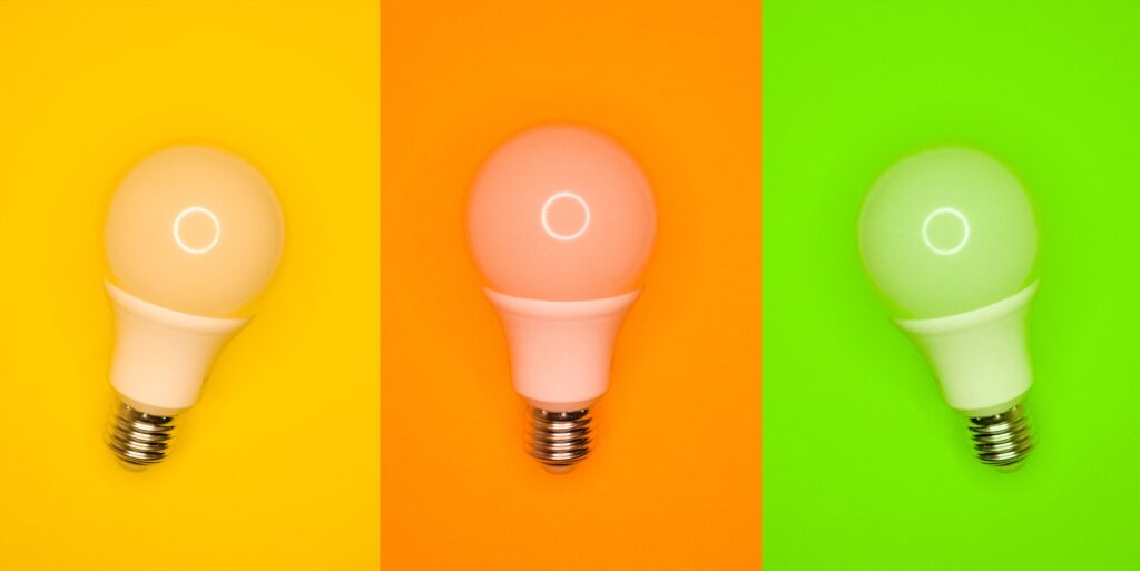 Use Energy-Efficient LED bulb