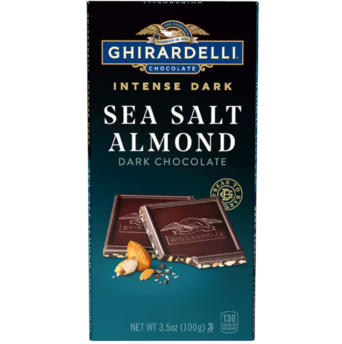 Ghirardelli Intense Dark Squares Sea Salt Almond, Ghirardelli Printable Coupon