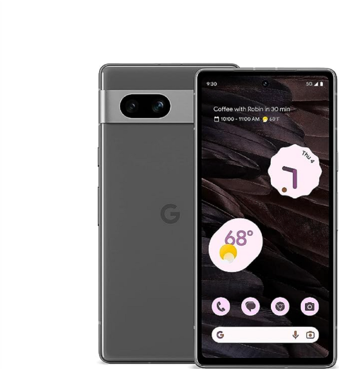 Google Pixel 7a - Unlocked Android Cell Phone - Smartphone with Wide Angle Lens and 24-Hour Battery - 128 GB – Charcoal, Amazon spring sale