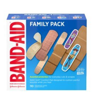 Band-Aid Brand Adhesive Bandage Family Variety Pack