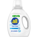 Liquid Laundry Detergent, Free Clear Free Clear, All Free Clear Laundry Detergent