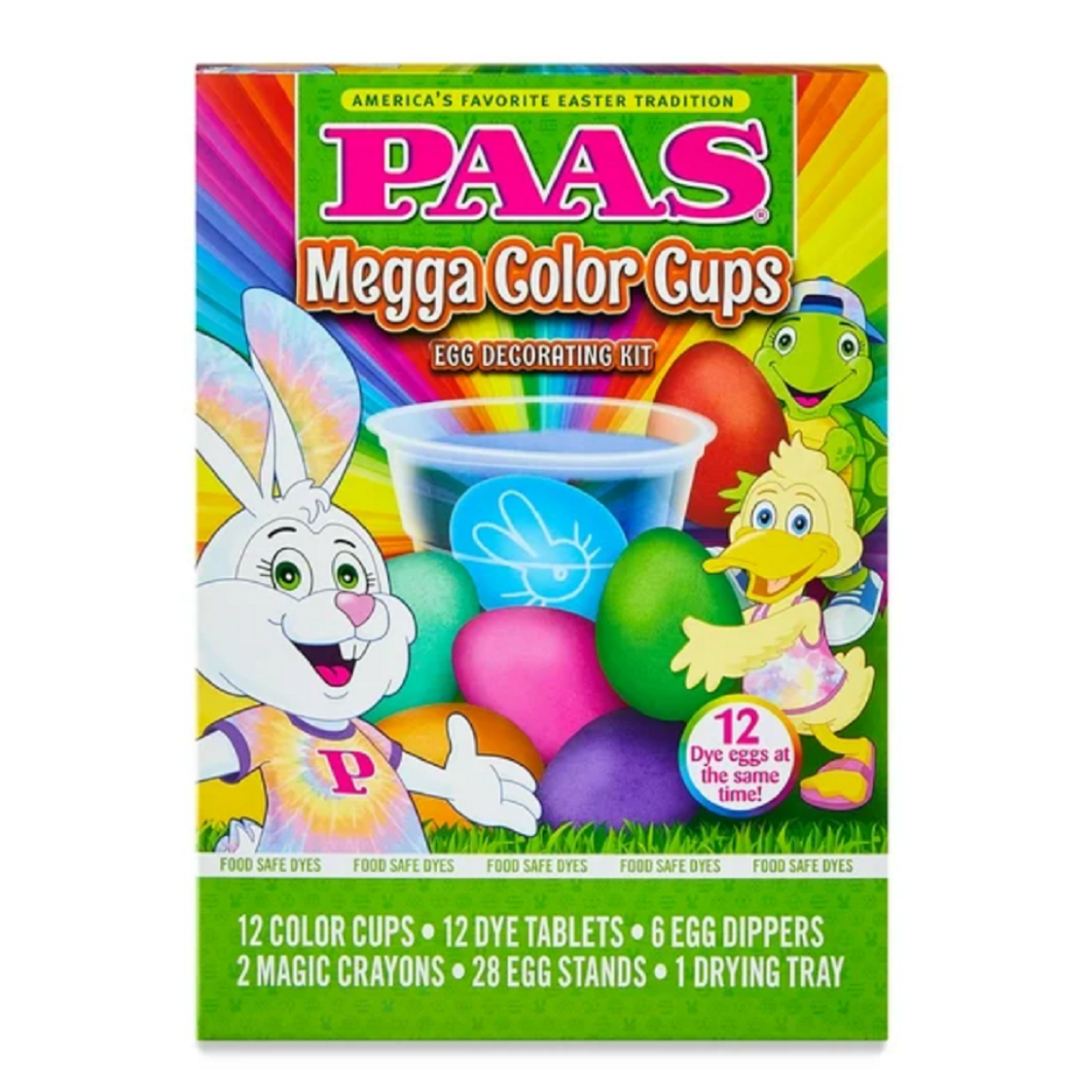 AAS Easter Egg Decorating and Dye Kit, Megga Color Cups, Multicolor, Easter Egg Hunt Near Me