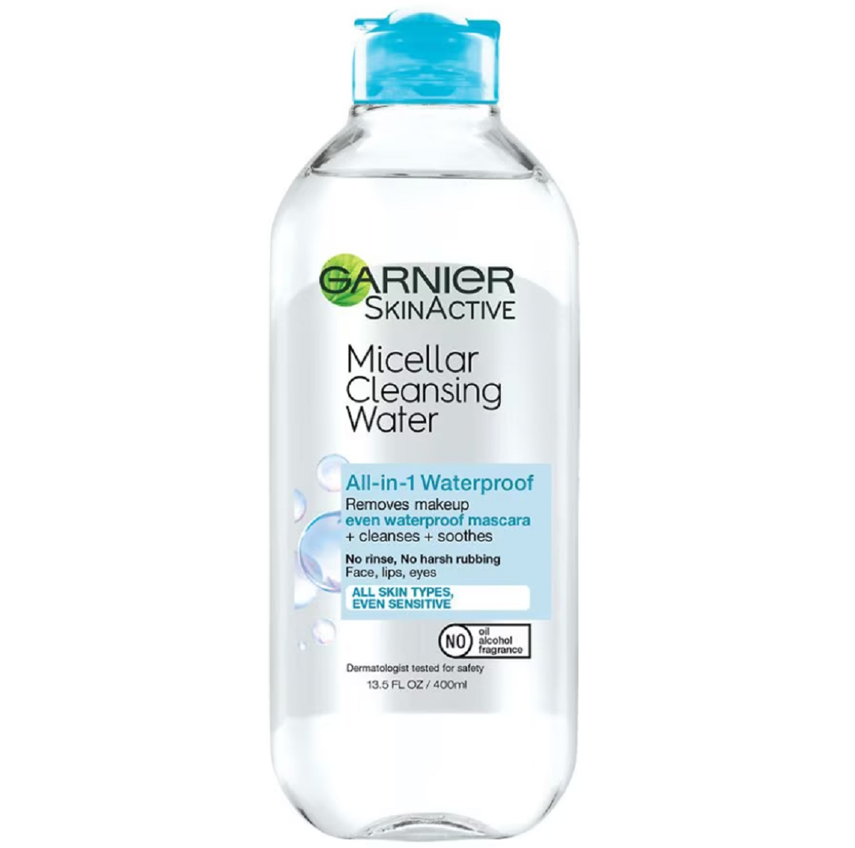 SkinActive Micellar Cleansing Water For Waterproof & Long-Wear Makeup, Garnier Skinactive Micellar Cleansing Water