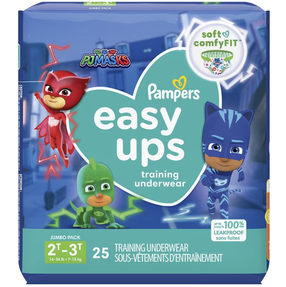 3 Off (2) Pampers Easy Ups Training Underwear Printable Coupon Keep